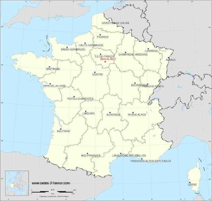 Maison De Campagne - Bois Le Roi 4 Pers Extérieur photo